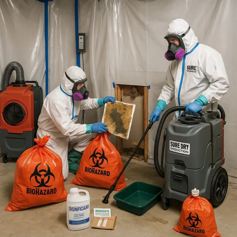 Contaminated Water Handling Protocols process in Harrington Park, NJ